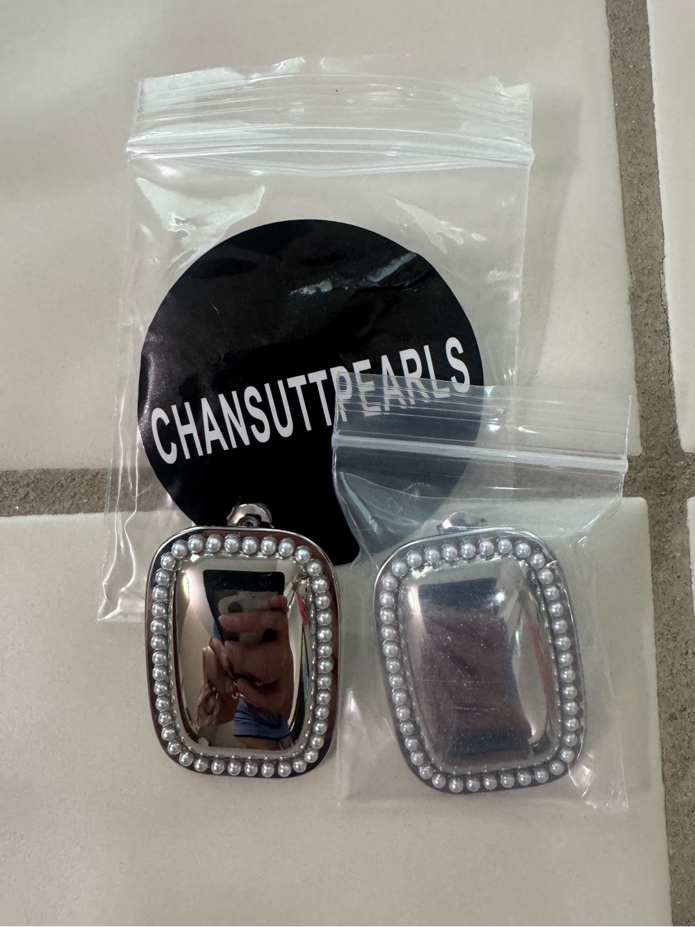 Chansutt Pearls Silver Calista Earrings